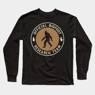 Official Bigfoot Research Team Bigfoot Believer Long Sleeve T-Shirt